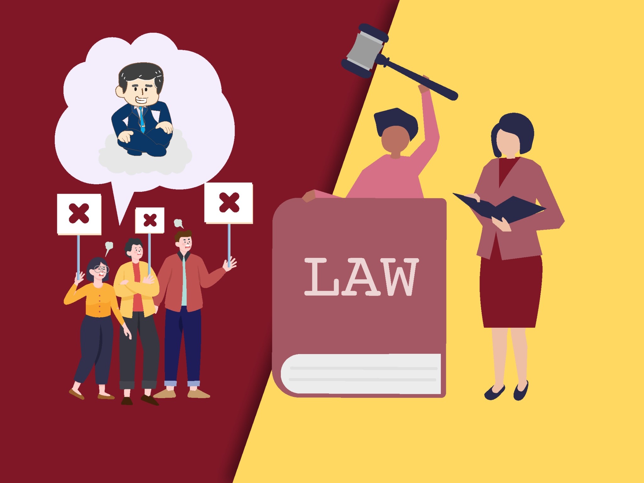 คดีที่ผู้ถูกละเมิดสิทธิหรือเสรีภาพที่รัฐธรรมนูญคุ้มครองไว้ ร้องขอว่าการกระทำนั้นขัดหรือแย้งกับรัฐธรรมนูญ